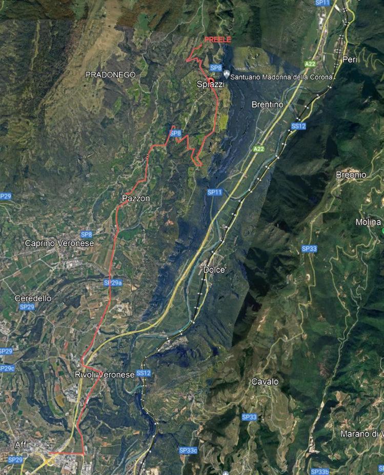 Agriturismo Preele Villa Ferrara di Monte Baldo Buitenkant foto